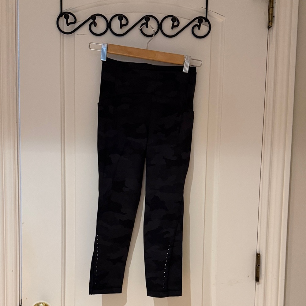 lululemon athletica Black Camouflage Leggings